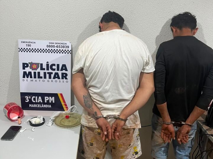 Suspeito admite envolvimento com tráfico e organização criminosa após ação policial em Marcelândia