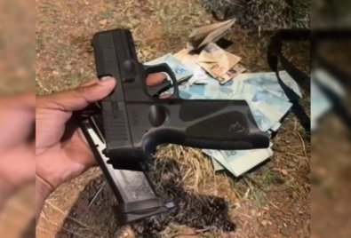Criança de 11 anos é encontrada com pistola carregada na mochila