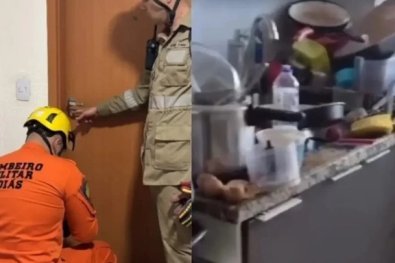 Criança é resgatada após ser deixada sozinha sem água e comida