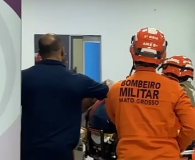 Garoto sofre traumatismo após pegar “rabeira” em moto em Sorriso