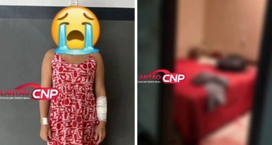 Mulher é presa após ferir marido com lâmina de barbear em MT
