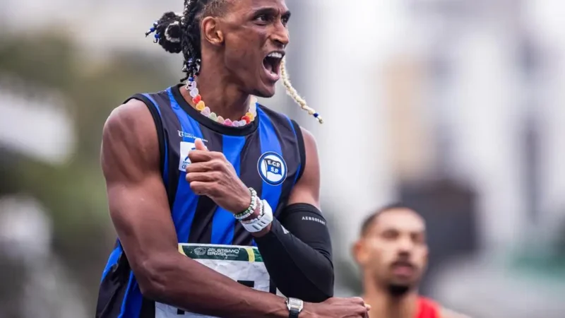 Alison dos Santos fatura 1º ouro nos 400m no Troféu Brasil com recorde