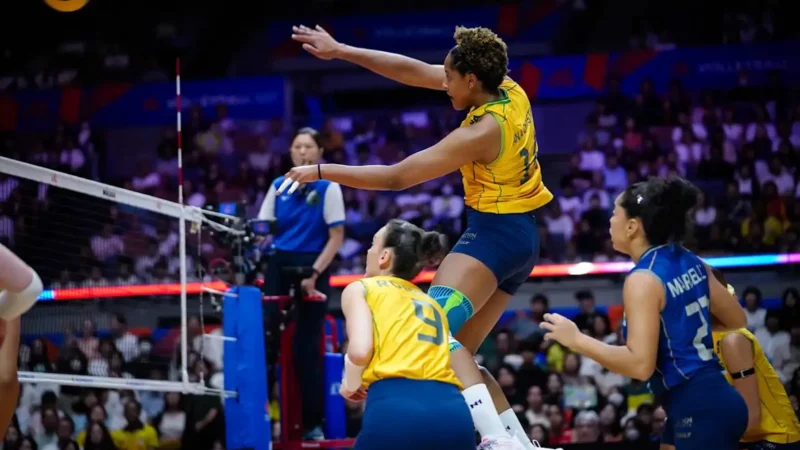 Brasil enfrenta Japão nas quartas de final da Liga das Nações Feminina