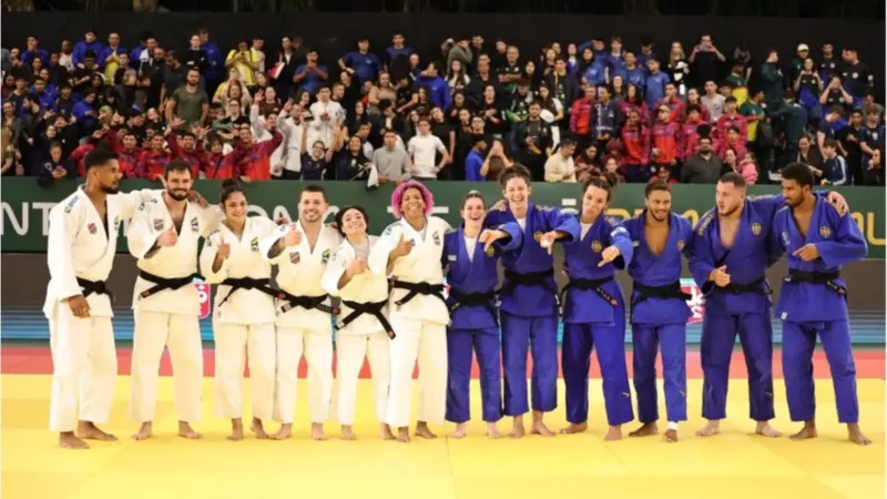 Brasil derrota Alemanha e leva título do Desafio Internacional de Judô