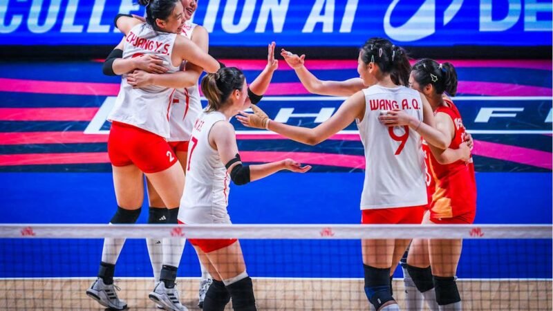 China surpreende EUA e vai à semi da Liga das Nações de vôlei feminino