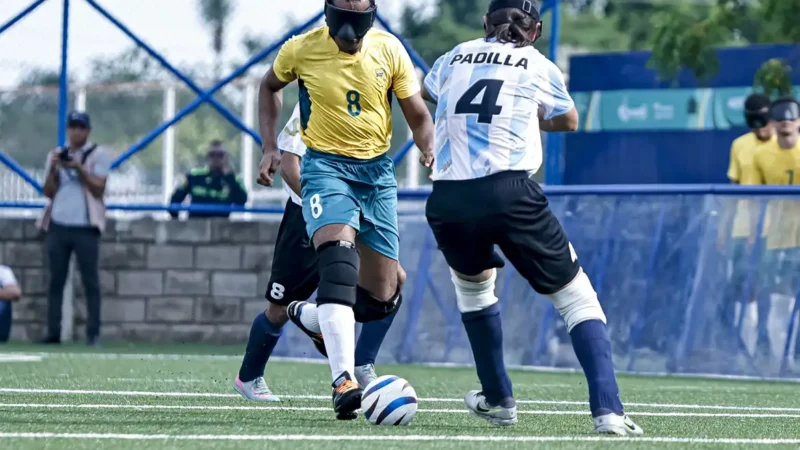 Brasil encerra Jogos Parasul-Americanos com ouro no futebol de cegos