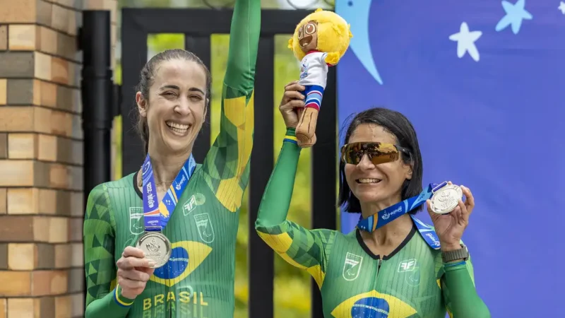 Estrela do atletismo é pódio nos Jogos Parasul-Americanos no ciclismo