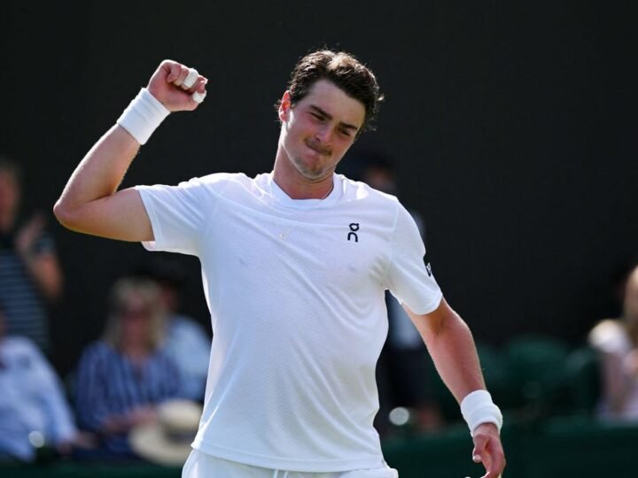 João Fonseca crava segunda vitória no Torneio de Wimbledon, em Londres