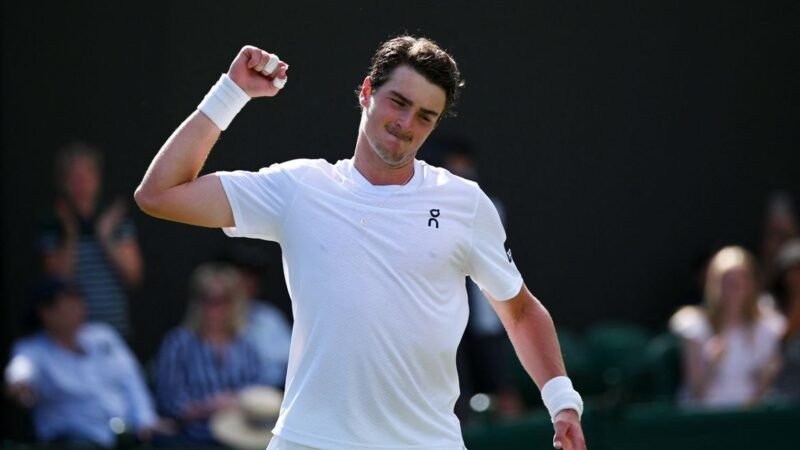 João Fonseca crava segunda vitória no Torneio de Wimbledon, em Londres