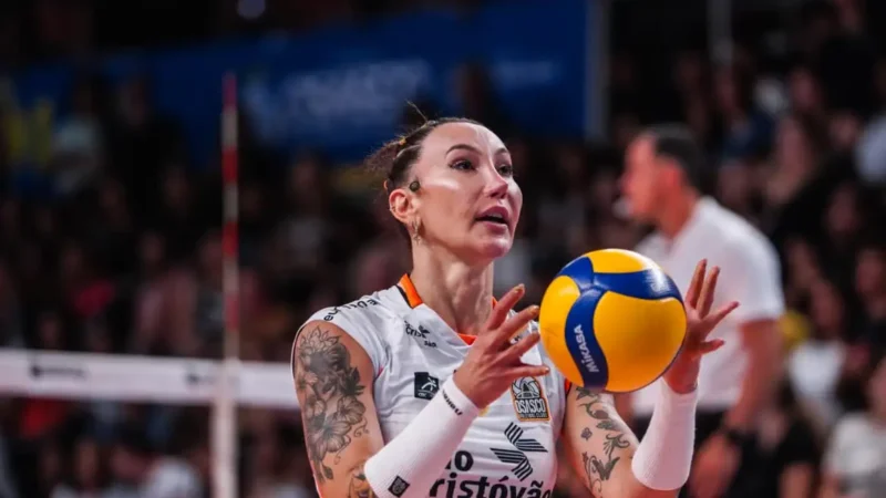 Nova regra da CBV afeta participação de Tifanny na Superliga de vôlei