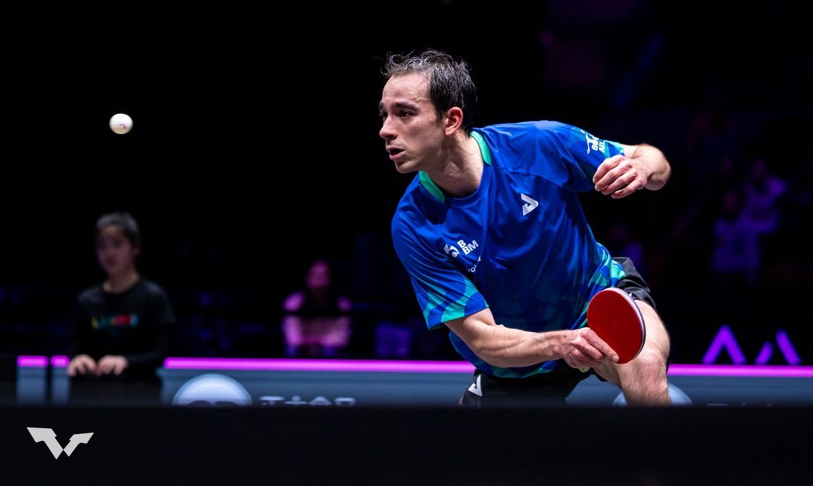 Calderano supera anfitrião na estreia do Europe Smash na Suécia