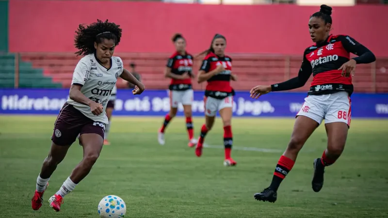 Brasileirão Feminino: Flamengo vence Ferroviára nas quartas por 1 a 0