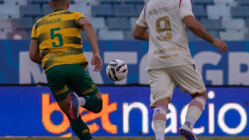 Cuiabá fica no empate com o Fortaleza pela Série B