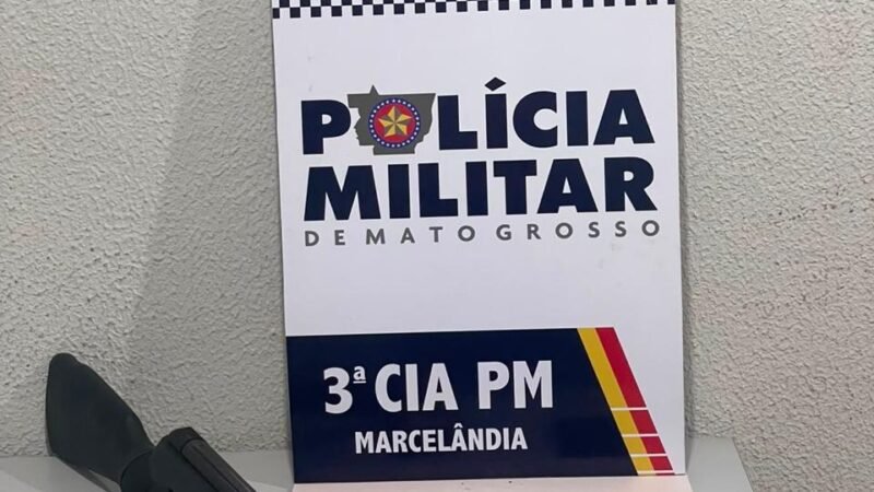 Briga em chácara termina com arma de fogo apreendida e dois conduzidos em Marcelândia