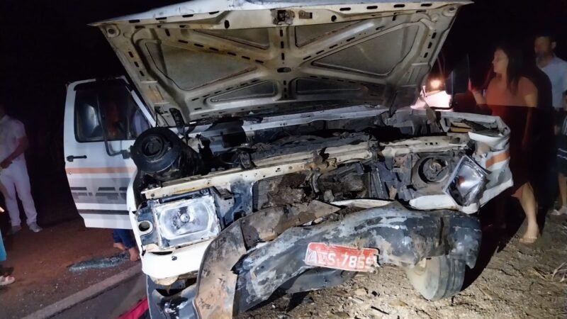 Colisão entre caminhão e SUV deixa quatro feridos e uma vítima morta na zona rural de Terra Nova do Norte