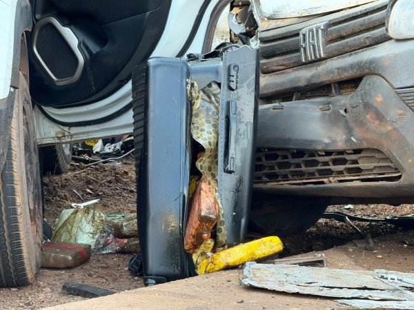Itaúba: Carro envolvido em acidente com dois mortos levava quase 90 kg de maconha