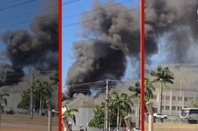 Alta Floresta: Fogo começou em ar condicionado e atingiu 6 salas do IFMT