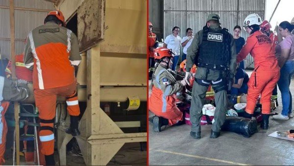 Nortão: Trabalhador é resgatado após ficar preso em máquina de ração em fazenda
