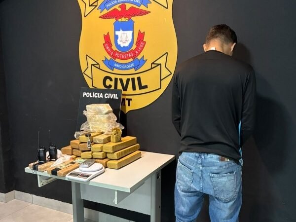 Colíder: Polícia Civil fecha depósito do tráfico e apreende 20 kg de drogas
