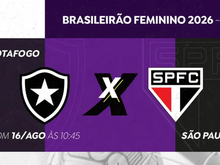 TV Brasil exibe Botafogo x São Paulo pelo Brasileirão Feminino A1