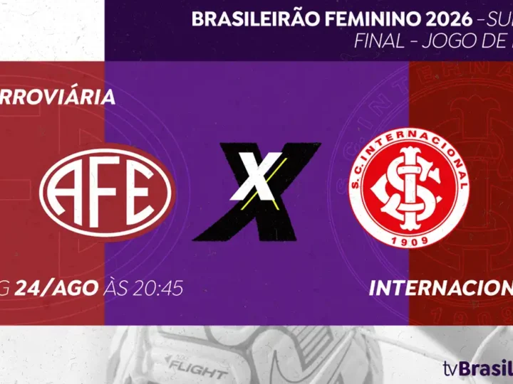 TV Brasil exibe jogo de ida da final do feminino sub-17 nesta segunda