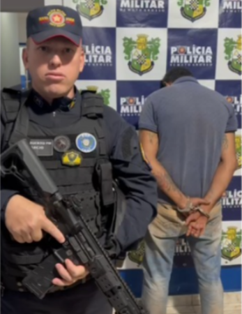 Homem é preso após tentar matar mulher com golpes de facão em Nova Guarita
