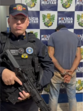 Homem é preso após tentar matar mulher com golpes de facão em Nova Guarita