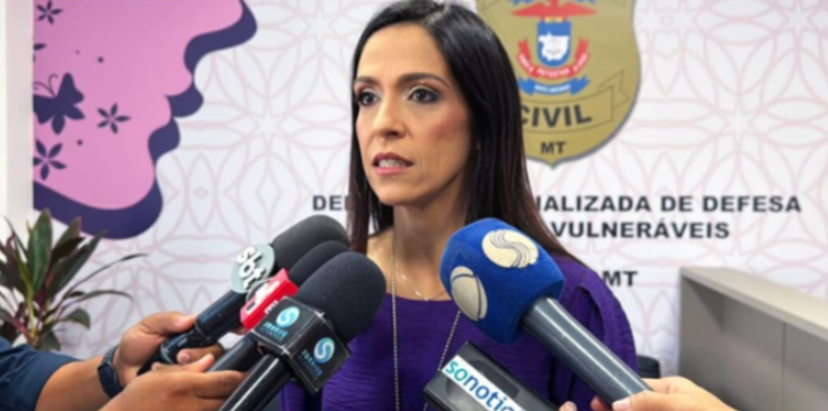 Sorriso: celulares e pendrives revelaram participação de mulher presa por pornografia infantil, diz delegada