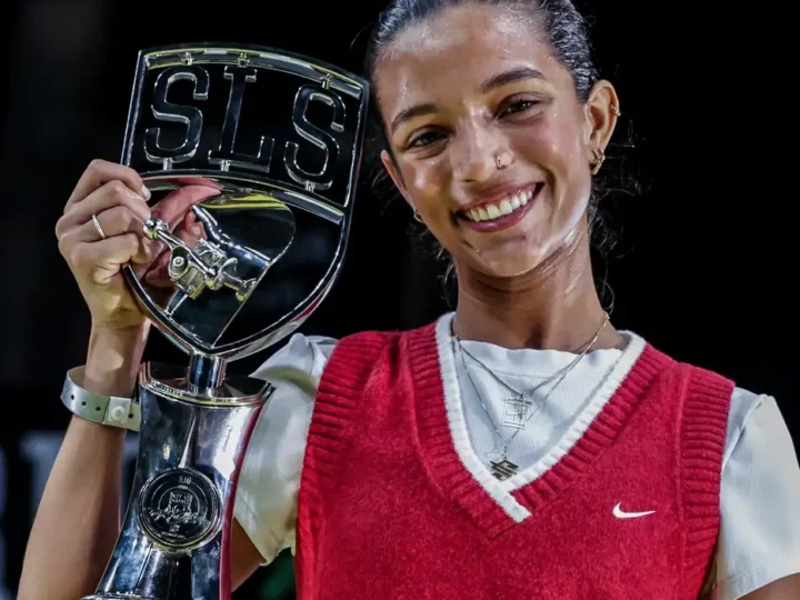 Rayssa é campeã da etapa carioca da Liga Internacional de Skate Street