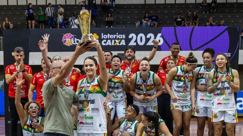 Sampaio Basquete é campeão da Liga Nacional de Basquete Feminino 2026