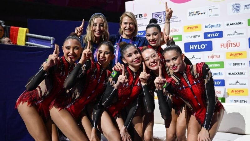 Brasil faz história e leva dois ouros no Mundial de ginástica rítmica