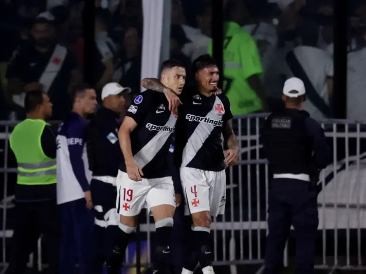 Vasco mantém possibilidade de final brasileira na Copa Sul-Americana