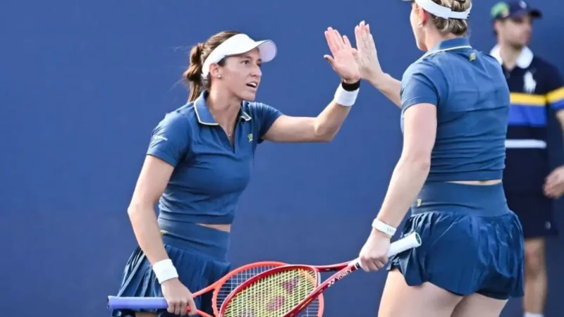Luisa Stefani vai às quartas de final nas duplas femininas do US Open