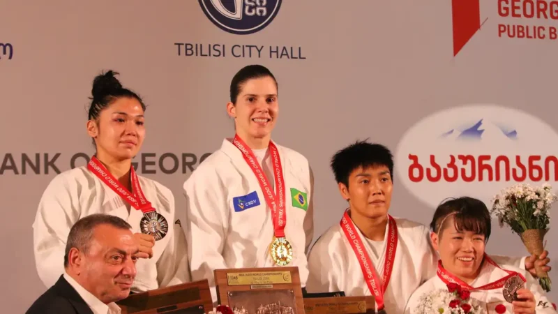 Brasil conquista três ouros no Mundial Paralímpico de Judô