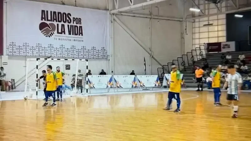 Contra a Argentina, Brasil é tetracampeão mundial de futsal down