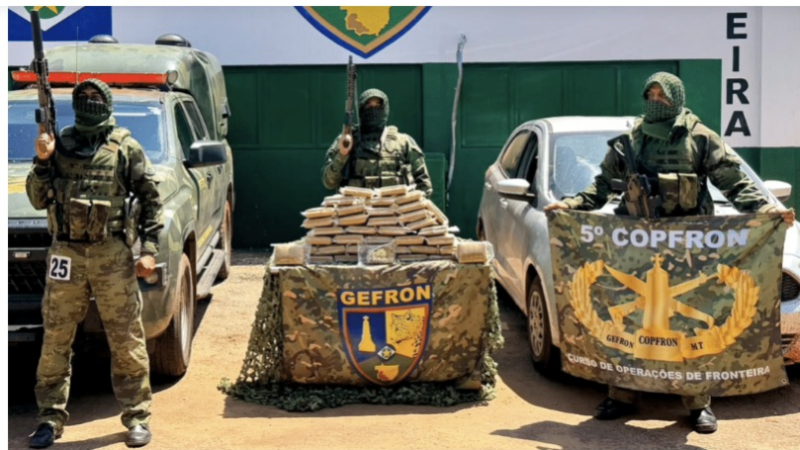 Motorista é preso com 40 tabletes de maconha escondidos em tanque de combustível