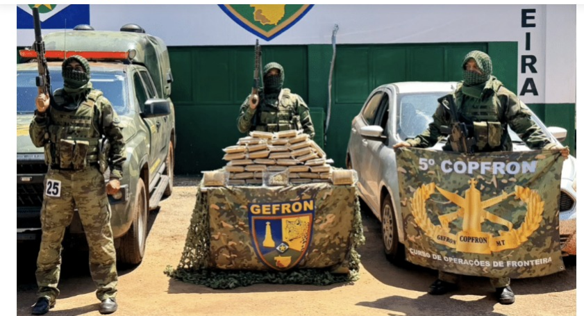 Motorista é preso com 40 tabletes de maconha escondidos em tanque de combustível