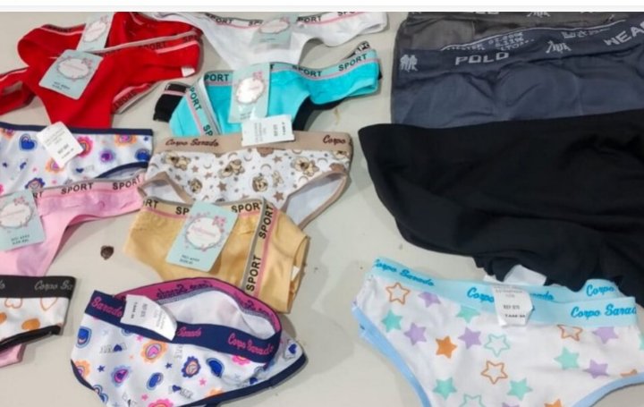 Homem é preso com roupas íntimas furtadas e chama atenção durante abordagem