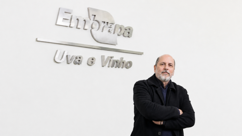 Henrique Pessoa é o novo chefe-geral da Embrapa Uva e Vinho