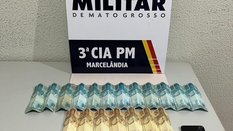 PM intercepta veículo e impede possível execução de mulher em Marcelândia
