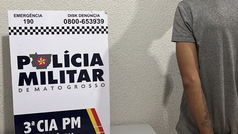 Denúncias levam polícia a suspeito e apreensão de drogas durante operação em Marcelândia