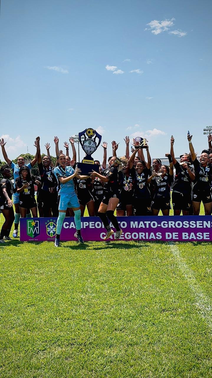 Ação conquista o título do Campeonato Mato-Grossense Sub-20 Feminino