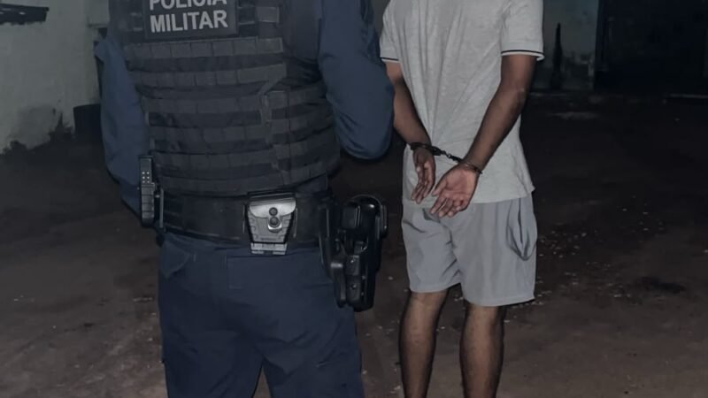 Homem é preso após agredir ex-companheira e fazer ameaças de morte em Marcelândia