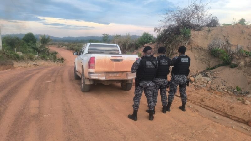 Criminosos armados rendem quatro pessoas e roubam Hilux e mais de 100 gramas de ouro no Nortão
