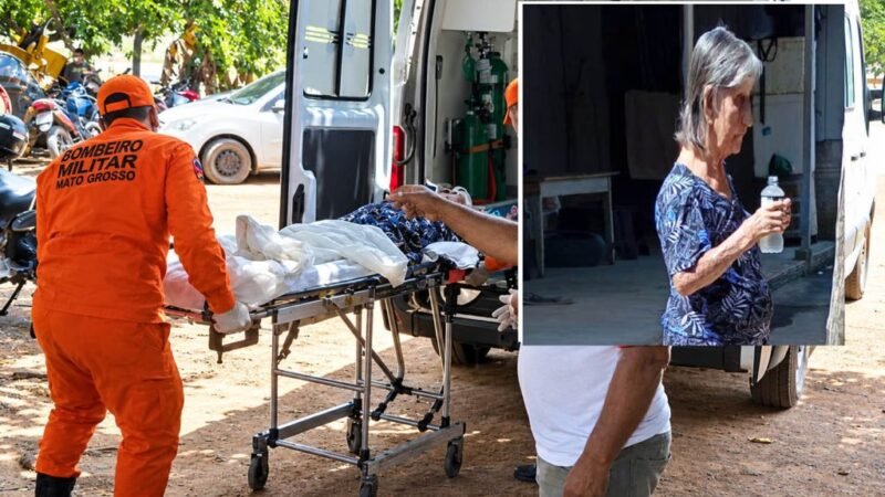Idosa de 85 anos é encontrada com vida após passar noite desaparecida em Carlinda