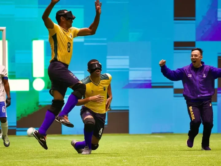 Brasil é heptacampeão da Copa América de futebol de cegos em SP