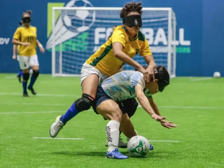 Brasileiras são vice-campeãs da Copa América de futebol de cegas