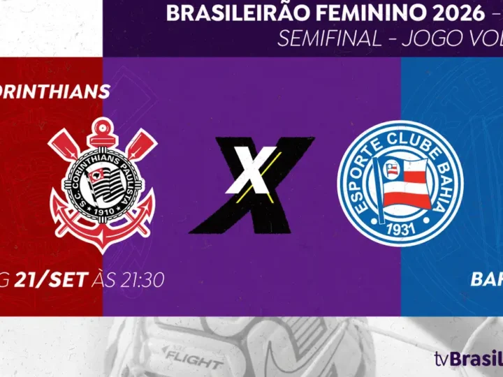 Futebol feminino: TV Brasil exibe Corinthians e Bahia pela semifinal