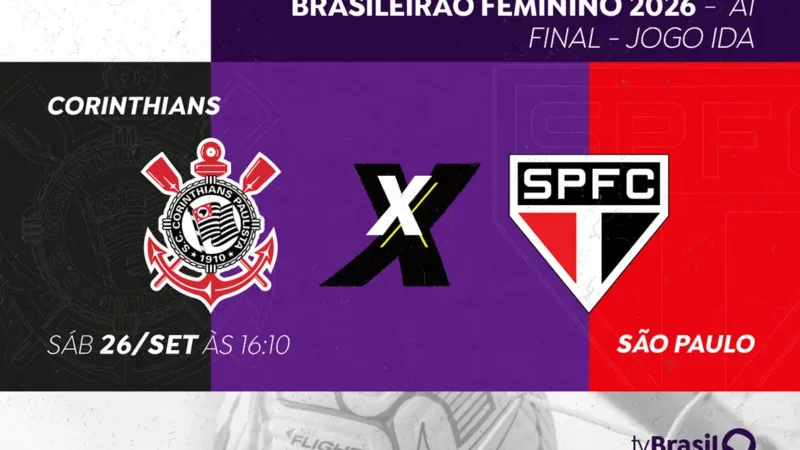 Brasileirão Feminino: TV Brasil transmite Corinthians e São Paulo