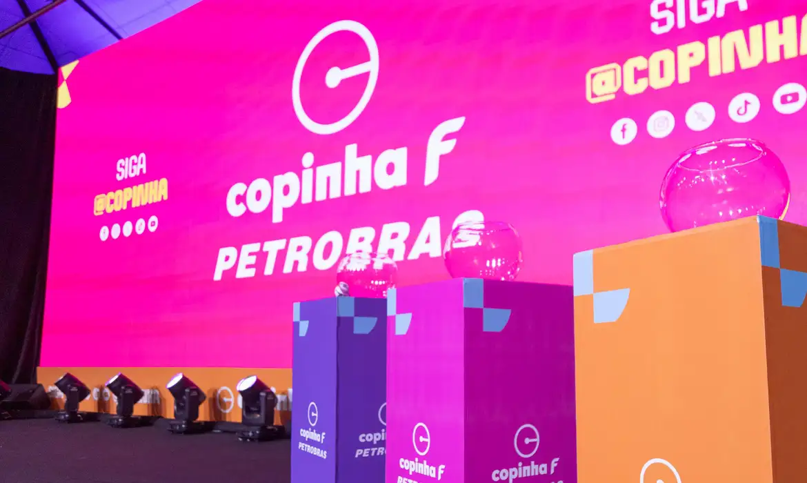 Sorteio define grupos da Copinha F, que terá transmissão da TV Brasil